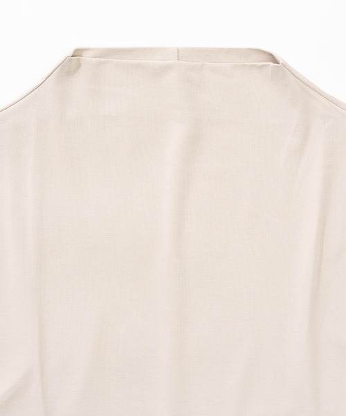 tシャツ 冷感ボトルネックフレンチTシャツ レディース トキドキ tシャツ 冷感ボトルネックフレンチTシャツ レディース