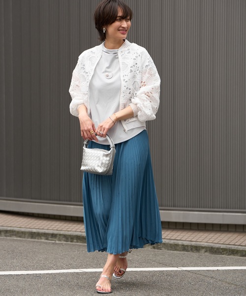 トキドキ tシャツ 冷感ボトルネックフレンチTシャツ レディース