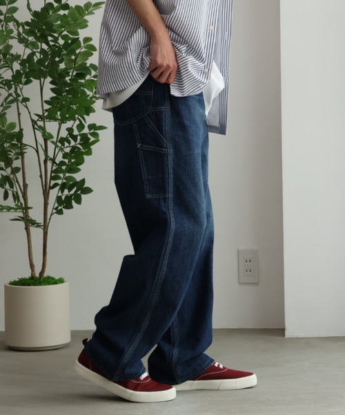 Lee（リー） ワイドパンツ ジーンズ DUNGAREES ペインターパンツ