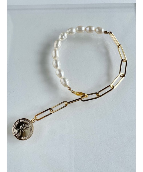 CERCA ブレスレット 「NoY.ノイ」きれいめ大人カジュアル/淡水パール