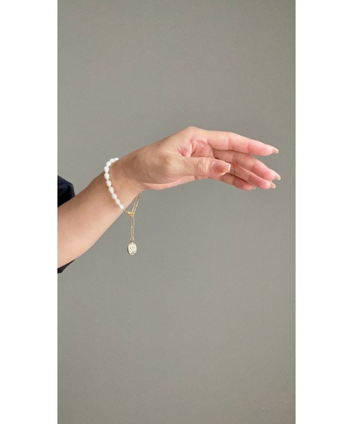 CERCA ブレスレット 「NoY.ノイ」きれいめ大人カジュアル/淡水パール