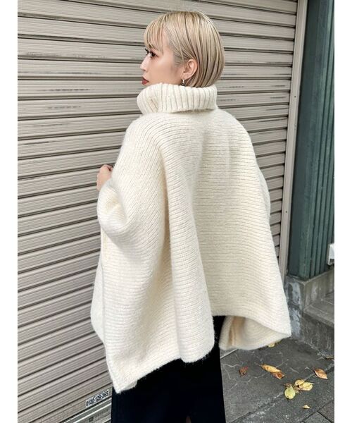 MURUA ニット セーター ハイネックオーバーシルエットニット