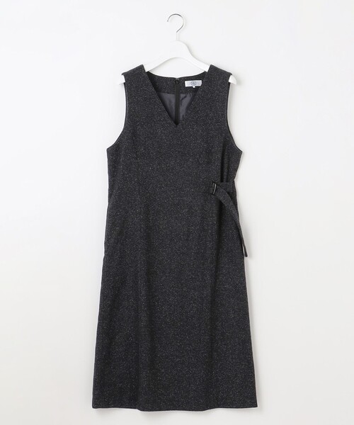 スカート シルクネップ ツイード ジャンパースカート : ZOZOTOWN Yahoo