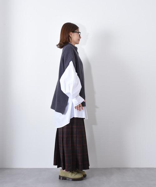 CALIFORNIA OUTFITTERS ベスト ジレ 2-9E83 モックネック ニット