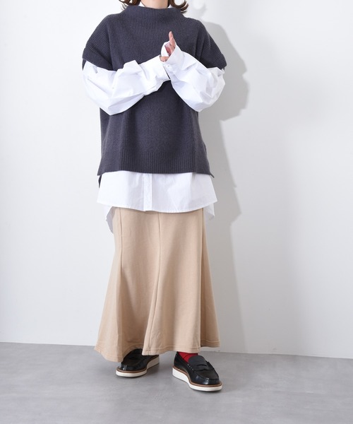 CALIFORNIA OUTFITTERS ベスト ジレ 2-9E83 モックネック ニット