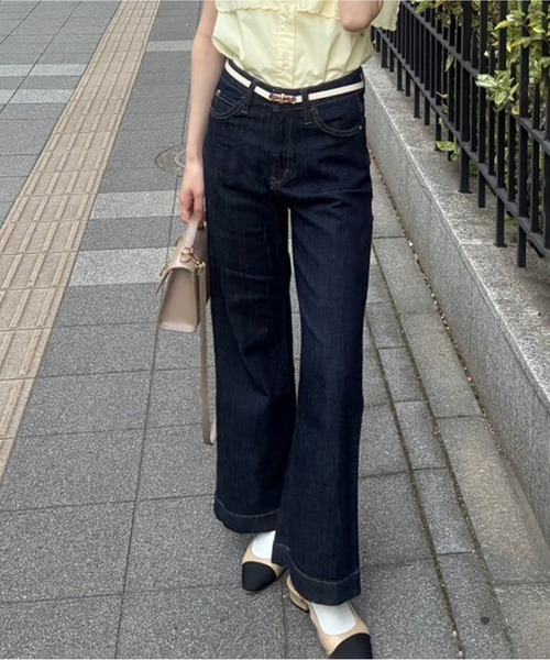 ジーンズ デニム デニムパンツ レディースの画像