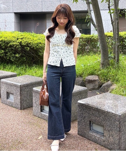 ジーンズ デニム デニムパンツ レディースの画像