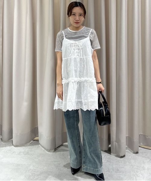 ジーンズ デニム デニムパンツ レディースの画像