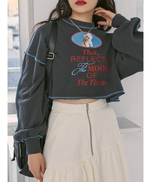 jouetie トップス セール】ハイネッククロップドトップス（Tシャツ/カットソー