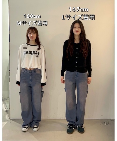 3.3 FIELD TRIP パンツ デニム ジーンズ 3.3 Field Trip／サイドカット