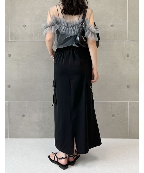 Re:EDIT（リエディ） ロング スカート 「2024SS COLLECTION」「低身長