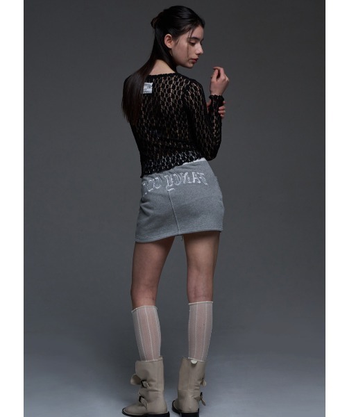 tシャツ A'GEM/9 × .kom 「 FANCY CLUB/ファンシークラブ」 POIN LACE LAYERED TEE/レースレイヤードロン FANCY CLUB tシャツ A'GEM/9 × .kom 「 CLUB/ファンシークラブ