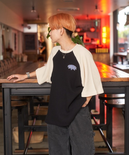 kaoyorinakami tシャツ kaonaka system waffle tee / カオナカシステム