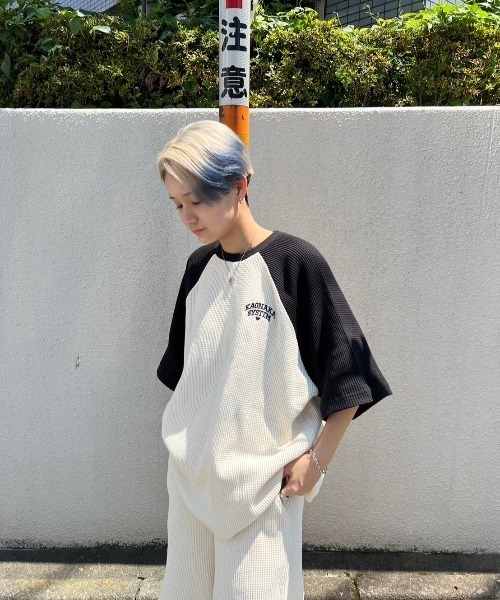 kaoyorinakami tシャツ kaonaka system waffle tee / カオナカシステム