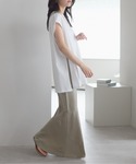 tシャツ 「USAコットン」ロングスリットノー...の詳細画像3