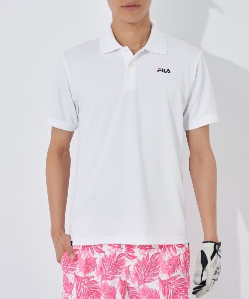 FILA GOLF シャツ 「FILA GOLF/フィラゴルフ」ワンポイントポロシャツ