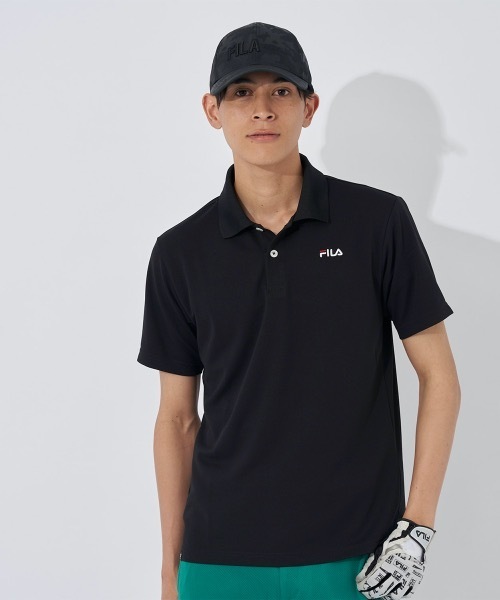 FILA GOLF シャツ 「FILA GOLF/フィラゴルフ」ワンポイントポロシャツ