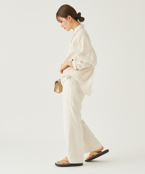 plage（プラージュ） シャツ ブラウス Linen Short シャツ レディース