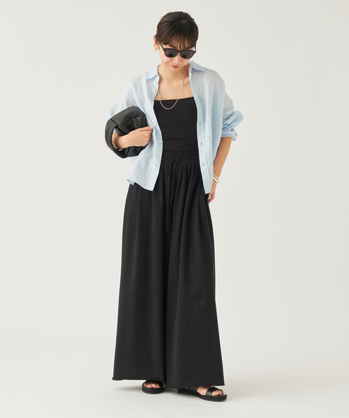 【plage】24050922104020 Linen Short 長袖シャツ 追加》Linen Short シャツ（シャツ/ブラウス）｜Plage（プラージュ）の