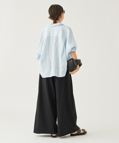 plage（プラージュ） シャツ ブラウス Linen Short シャツ レディース