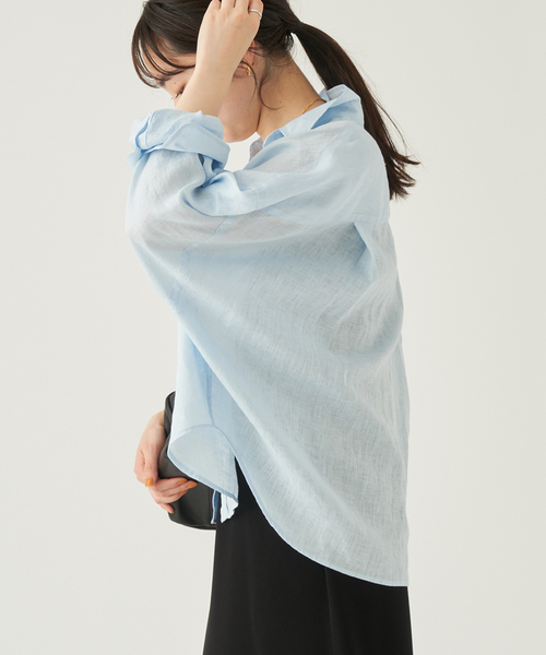plage（プラージュ） シャツ ブラウス Linen Short シャツ レディース
