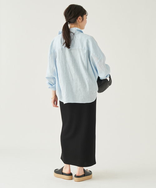 Plage Linen Short シャツ セール】Linen Short シャツ(506089433) | プラージュ(Plage