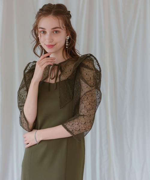 Dorry Doll ドレス フリルボレロセットドレス 結婚式 同窓会 お呼ばれ