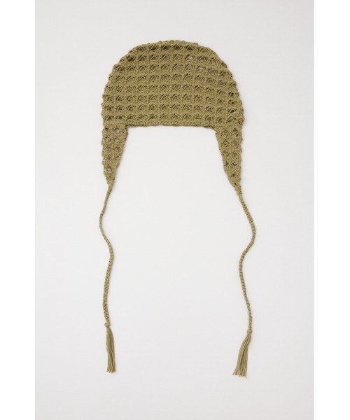 エディットフォールル　モヘヤニットキャップ SLY ニット帽 ニットキャップ MESH KNIT FLAP CAP メッシュ