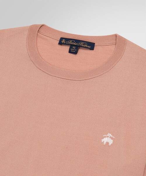 BROOKS BROTHERS ニット セーター キュプラ/ナイロン GFロゴ