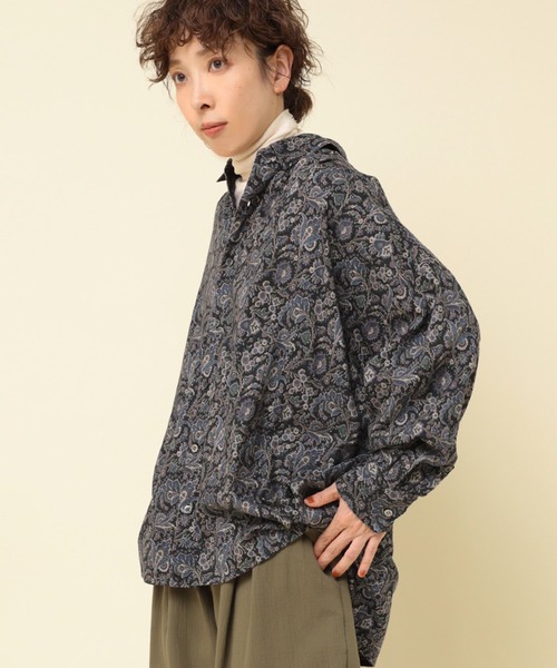 RNA-N フレンチリネンシャツ&ペイズリー柄シャツ　2点 RNA-N（アールエヌエーエヌ） ブラウス シャツ B2848 CRWペイズリー