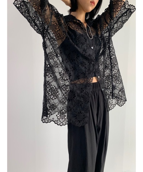 スウェットパンツ ジャージ 「 UNISEX 」ツータックナイロンワイドパンツ レディース | Didot.showroom | 03