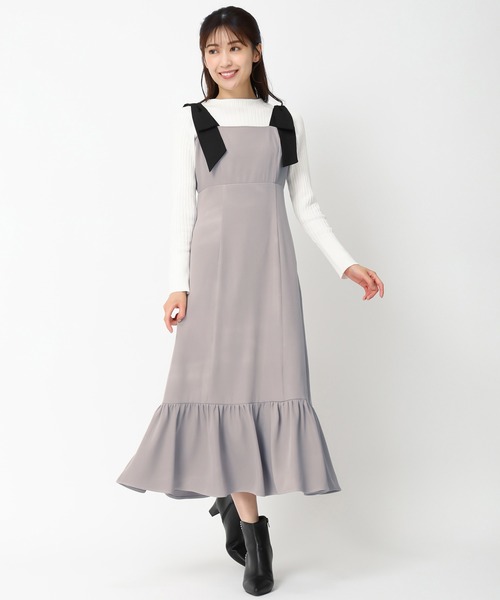 MISCH MASCH（ミッシュマッシュ） ジャンパースカート 2024秋冬新作肩