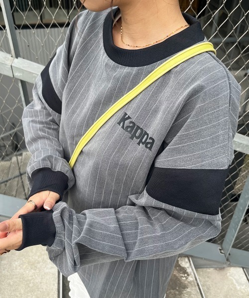 Kappa tシャツ 「Kappa」AUTHENTIC フットボールルック ロングT