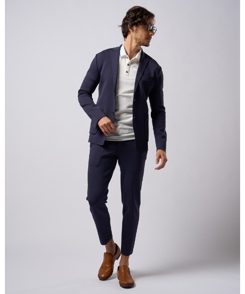 c*n様 W30 wjk smart jacket メンズ テーラード ネイビー wjk（ダヴルジェイケイ）の「smart jacket（テーラード