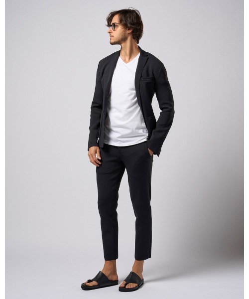 wjk ジャケット テーラードジャケット function knit jacket