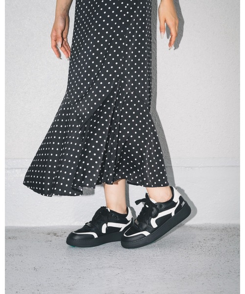 STEVE MADDEN スニーカー バイカラーデザインスニーカー/S