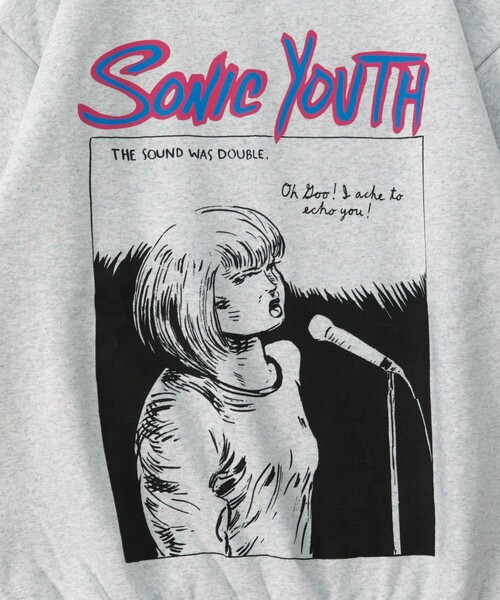 【JOURNAL STANDARD】ソニック・ユース スウェット Lサイズ SONIC YOUTH / ソニックユース クルーネックスウェット