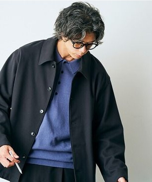 UNFILO（アンフィーロ） ブルゾン アウター 「男女兼用」フラノライク