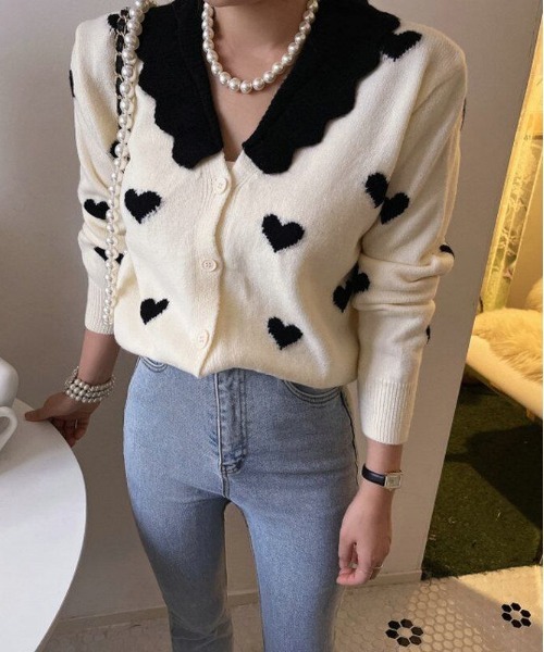 SAINT LAURENT PARIS カーディガン ハート ニット モヘア 楽天市場】カーディガン メンズ レディース ハート ニット