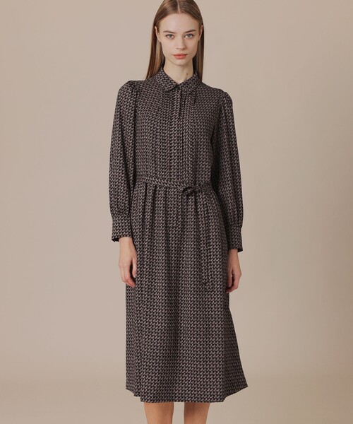 MACKINTOSH LONDON ワンピース ジオメトリックシーププリント 