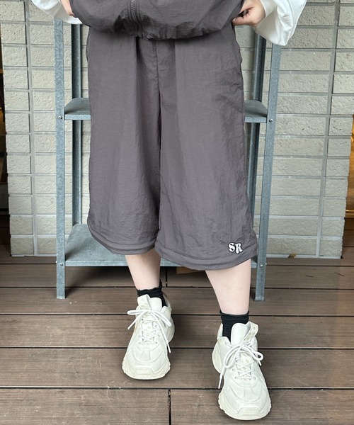 shrita（シュリータ） パンツ 2WAYナイロンパンツ「低身長さん向けS
