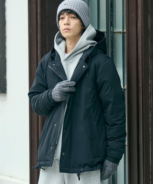 ラコステ ダウンジャケット RDS認証ダウン 耐水透湿メンブレン バルーンシルエット ボリューム