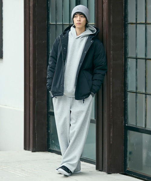 ラコステ　ダウンジャケット　3XL グレー×ホワイト ラコステ LACOSTE ピケダウンジャケット （グレー） -ファッション通販