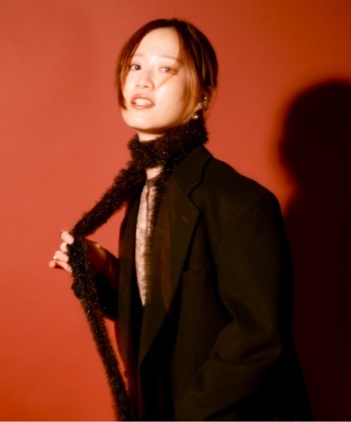 giraffe ニットタイ giraffe ネクタイ JUST SIZEニットタイ(ロング)BLACK : ZOZOTOWN