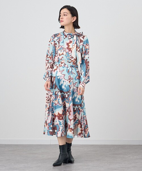 ANAYI（アナイ） ブラウス シャツ 「セットアップ対応商品」アート