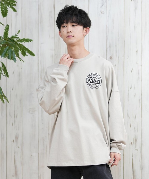 残り1点 ルーカ RVCA メンズ レディース ロンＴ 長袖Ｔシャツ 長袖 RVCA（ルーカ） tシャツ 「ムラサキスポーツ限定」RVCA/ルーカ ロンTee