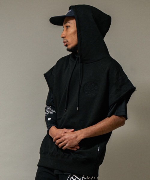 APPLEBUM パーカー Cut off Parka メンズ : ZOZOTOWN Yahoo!店