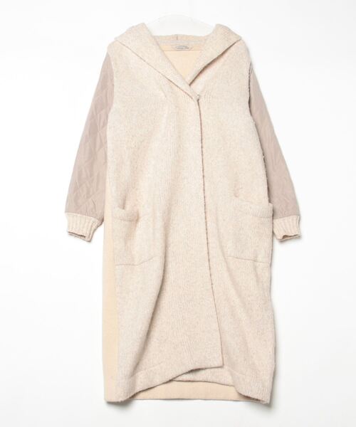 【lgelさま専用】TORRAZZO DONNA ニットポンチョコート Torrazzo Donna（トラッゾドンナ） ニットコート - ベージュ