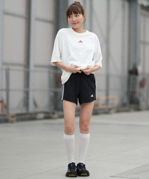 adidas（アディダス） パンツ W 3ST ハイライズショーツ KWH27