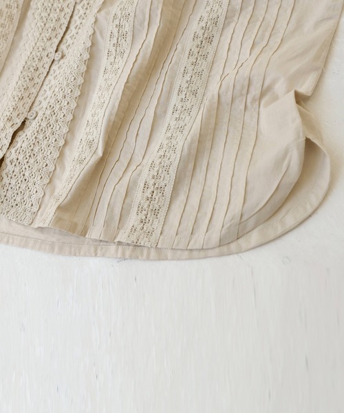 antiqua 「antiqua」 「patterntorso」半袖ブラウス FREE